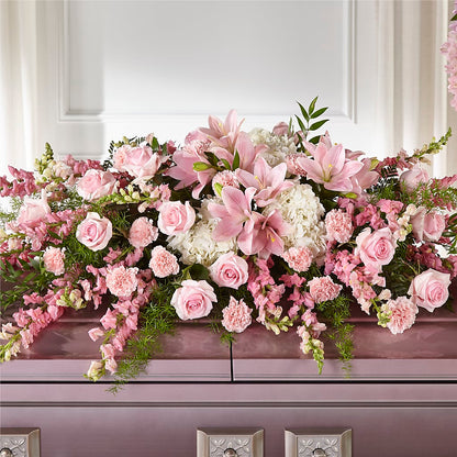 Life & Remembrance Casket Spray –  Danville Floral And Gifts Llc, Danville IL