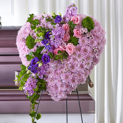Treasured Love Standing Heart –  Danville Floral And Gifts Llc, Danville IL