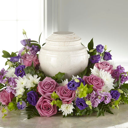 Blooming Sympathy Cremation Adornment –  Danville Floral And Gifts Llc, Danville IL