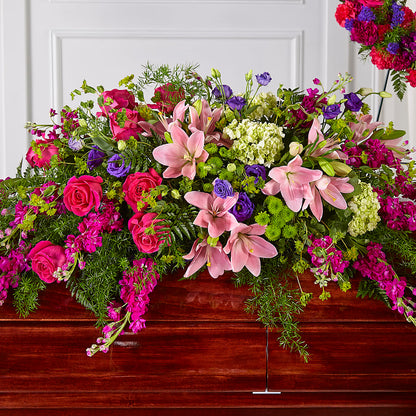 Radiant Tribute Casket Spray –  Danville Floral And Gifts Llc, Danville IL