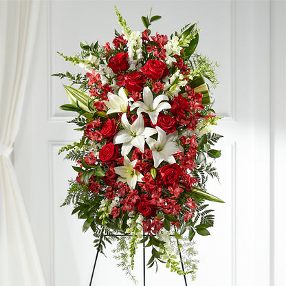 Everlasting Memory Standing Spray –  Danville Floral And Gifts Llc, Danville IL