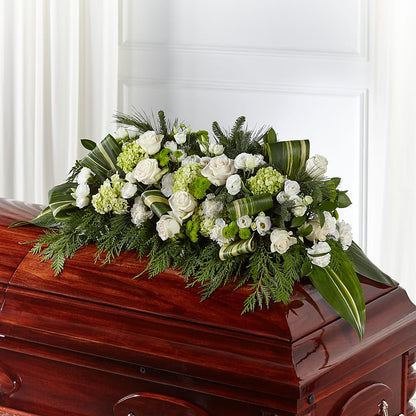 Hopeful Gesture Casket Spray –  Danville Floral And Gifts Llc, Danville IL
