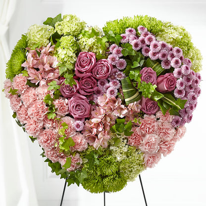 Heartwarming Standing Heart –  Danville Floral And Gifts Llc, Danville IL