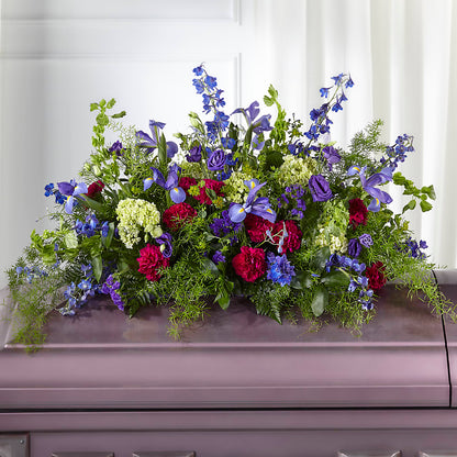 Always Treasured Casket Spray –  Danville Floral And Gifts Llc, Danville IL