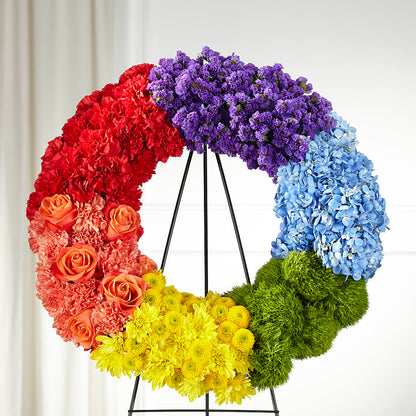 Circle of Love Wreath –  Danville Floral And Gifts Llc, Danville IL