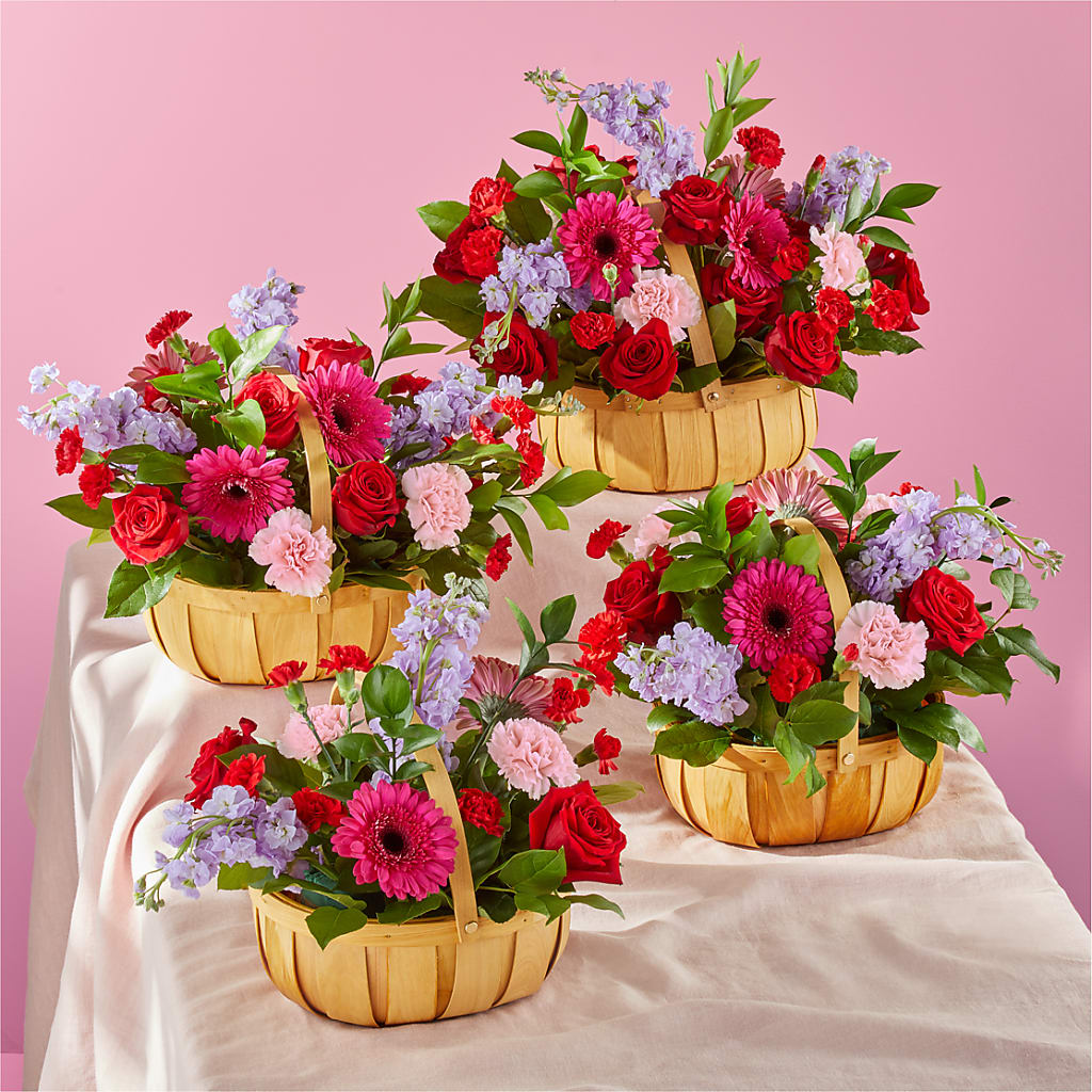 Pink Picnic Basket –  Danville Floral And Gifts Llc, Danville IL