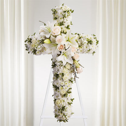 Spiritual Guidance Standing Spray –  Danville Floral And Gifts Llc, Danville IL
