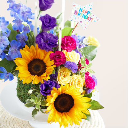 Star of the Day Floral Cake –  Danville Floral And Gifts Llc, Danville IL
