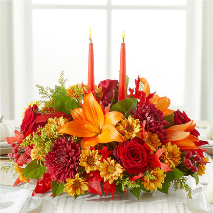 Autumn's Embrace Centerpiece –  Danville Floral And Gifts Llc, Danville IL