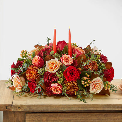 Gather Near Centerpiece –  Danville Floral And Gifts Llc, Danville IL