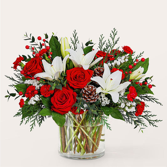 Best in Snow Bouquet –  Danville Floral And Gifts Llc, Danville IL